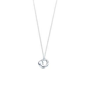 Tiffany & Co Elsa Peretti Eternal Circle Sterling Silver Necklace